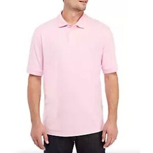 Men's Short Sleeve Basic Mesh Polo Shirt